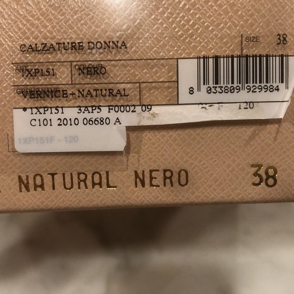 Prada black high heeled platform - Picture 6 of 6